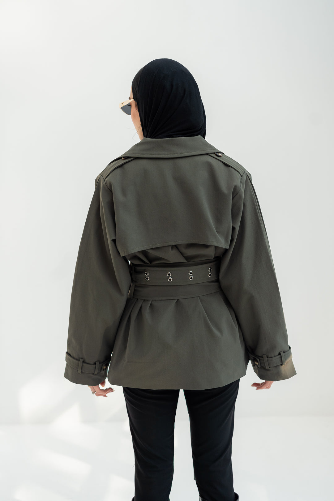 The Trench Statement - Olive