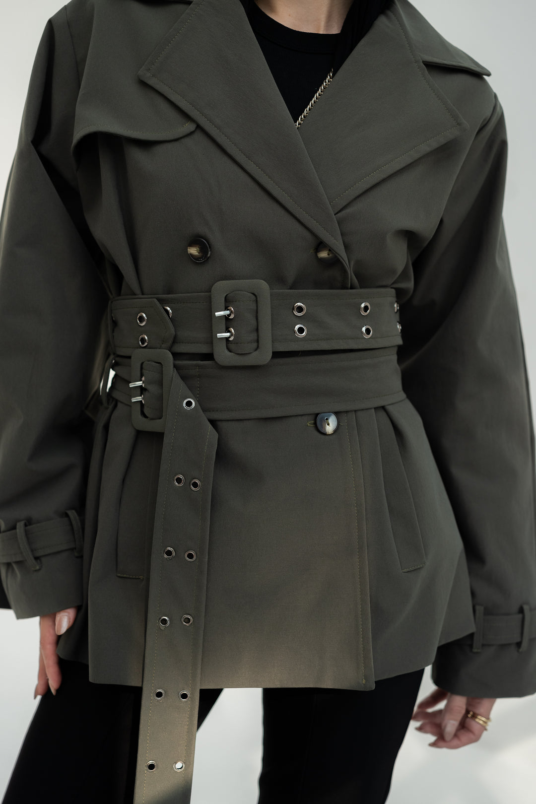 The Trench Statement - Olive